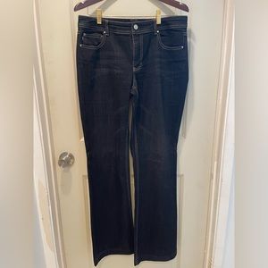 WHBM White House Black Market Bootleg Jeans Sz 12 Regular